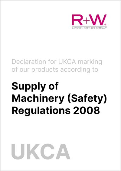 Déclaration R+W UKCA